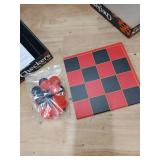 HI-Q Checkers and Tic-Tac-Toe Board Game for Kids: Unleash The Fun with Interlocking Pieces and Quality Game Board with Foldable Design - Retail: $10 HI-Q Checkers and Tic-Tac-Toe Board Game for Kids: Unleash The Fun with Interlocking Pieces and Quality Game Board with Foldable Design - Retail: $10