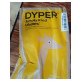 DYPER - Baby Diapers Size 3 (28 Count) - Plant Based Disposable Diapers for Day and Overnight Premium Leak Protection, Skin-Friendly Comfort with Soft Size 3 Diapers (16-28 lbs) - Retail: $20 DYPER - Baby Diapers Size 3 (28 Count) - Plant Based Disposable Diapers for Day and Overnight Premium Leak Protection, Skin-Friendly Comfort with Soft Size 3 Diapers (16-28 lbs) - Retail: $20