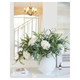 MISSPIN Artificial Flowers with Greenery Stems Faux Plants Indoor Branches for Tall Vase Ultra-Realistic, 13 Pcs Wedding Centerpieces, Home Decor and DIY Bouquets - Retail: $46 MISSPIN Artificial Flowers with Greenery Stems Faux Plants Indoor Branches for Tall Vase Ultra-Realistic, 13 Pcs Wedding Centerpieces, Home Decor and DIY Bouquets - Retail: $46
