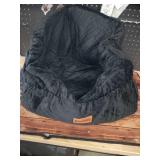 Vivifying Dog Car Seat for Small and Medium Dogs, Detachable and Washable Booster Seat for Pets Up to 30lbs, Travel Bed with Storage Pockets and Safety Belt  Black - Retail: $40 Vivifying Dog Car Seat for Small and Medium Dogs, Detachable and Washable Booster Seat for Pets Up to 30lbs, Travel Bed with Storage Pockets and Safety Belt  Black - Retail: $40