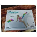 Jasonwell Giant Inflatable Unicorn Pool Float Floatie Ride On with Fast Valves Large Rideable Blow Up Summer Beach Swimming Pool Party Lounge Raft Decorations Toys for Kids Adults - Retail: $30 Jasonwell Giant Inflatable Unicorn Pool Float Floatie Ride On with Fast Valves Large Rideable Blow Up Summer Beach Swimming Pool Party Lounge Raft Decorations Toys for Kids Adults - Retail: $30