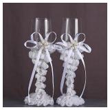 Tang Song Anniversary Toasting Glasses Set of 2 - Retail: $25 Tang Song Anniversary Toasting Glasses Set of 2 - Retail: $25
