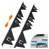 Stainless Steel Stove Gap Covers - Black - Retail: $15 Stainless Steel Stove Gap Covers - Black - Retail: $15