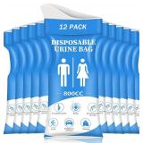 Dibbatu 800CC Disposable Urine Bags - 12-Pack - Retail: $12 Dibbatu 800CC Disposable Urine Bags - 12-Pack - Retail: $12