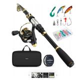 *Missing Fishing Line* Gonex Telescopic Fishing Rod and Reel Combo *Missing Fishing Line* Gonex Telescopic Fishing Rod and Reel Combo
