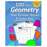 100 Days of Geometry Workbook with Answer Key - Retail: $12 100 Days of Geometry Workbook with Answer Key - Retail: $12