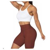Sunzel Athletic Biker Shorts in Burgundy size small  - Retail: $12 Sunzel Athletic Biker Shorts in Burgundy size small  - Retail: $12