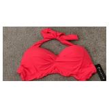 Red Tempt Me Halter Bikini Top size 20 W - Retail: $15 Red Tempt Me Halter Bikini Top size 20 W - Retail: $15