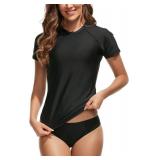Bonnenuitbebe UPF50+ Black Sun Protection Shirt Size L - Retail: $25 Bonnenuitbebe UPF50+ Black Sun Protection Shirt Size L - Retail: $25