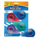BIC Wite-Out EZ Correct Correction Tape 4-Pack - Retail: $8 BIC Wite-Out EZ Correct Correction Tape 4-Pack - Retail: $8