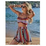 Verdusa Multicolor Shirt and shorts set size medium  - Retail: $25 Verdusa Multicolor Shirt and shorts set size medium  - Retail: $25