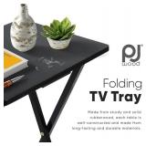 Kitsure Folding TV Tray Table 2 Pack - Retail: $25 Kitsure Folding TV Tray Table 2 Pack - Retail: $25