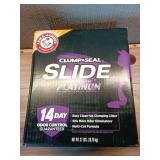 ARM & HAMMER Platinum SLIDE Easy Clean  Clumping Litter  Multi-Cat  37 lb