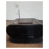 onn. Portable CD/Cassette Boombox with Bluetooth Wireless Technology, Black (PARTS ONLY)