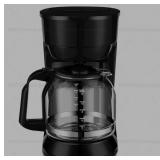 Mainstays Black 12-Cup Drip Coffee Maker