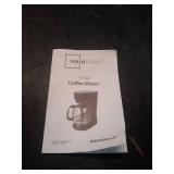 Mainstays Black 12-Cup Drip Coffee Maker