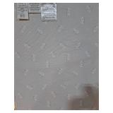 Delta Children Serta SleepTrue Mini Crib Mattress, Premium Sustainably Sourced Fiber Core, Hypoallergenic & Waterproof Cover, Greenguard Gold Certified - Made in USA, White (B07Z8QWF1M) - Retail: $77