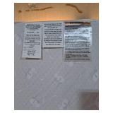 Delta Children Serta SleepTrue Mini Crib Mattress, Premium Sustainably Sourced Fiber Core, Hypoallergenic & Waterproof Cover, Greenguard Gold Certified - Made in USA, White (B07Z8QWF1M) - Retail: $77