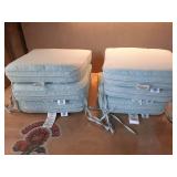 20 in. W x 20 in. D CushionGuard Universal Outdoor Seat Pad in Seabreeze - Retail: $132