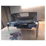 PYY Chafing Dishes for Buffet  - Roll Top Chafing Dish Buffet Set with Half Size Chafing Pans, Commercial Stainless Steel Buffet Servers and Warmers Chafer for Catering, Parties and Restaurants - Reta