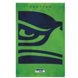 Trends International NFL Seattle Seahawks - Logo 25 Wall Poster, 34L x 22.4W, Unframed Version (See third pic)