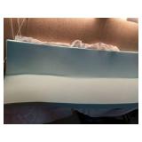 Blue foam mattress, Size 71"x 34" - Retail: $60