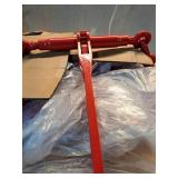 4 - Pack Red Ratchet Load Binder with Double Hooks - Retail: $684