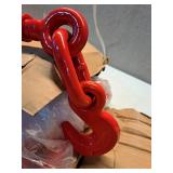 4 - Pack Red Ratchet Load Binder with Double Hooks - Retail: $684