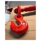 4 - Pack Red Ratchet Load Binder with Double Hooks - Retail: $684