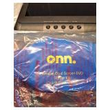 onn 10  1024p Dual Screen DVD Player with Digital Panel  Black - used  - Retail: $99