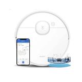ECOVACS Deebot OZMO N7 Robot Vacuum and Mop Cleaner, Laser Navigation, Lidar-Assisted Object Avoidance, 2300Pa Suction, Multi-Floor Map, Selective Room Cleaning, No-go Zones and No-mop Zones (White) -