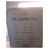 13L Pool Cooler with Ice Pack Insulated Hanging Hard Cooler for Above-Ground Pools, Fit Intex Bestway, Keeps Ice 3X Longer, Holds 22 Cans + Ice, Perfect for Poolside, Camping & Outdoor Parties - Retai