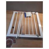 Safety 1st Easy Install Extra Tall & Wide Walk Through Gate, Fits between 29\" and 38\" - Retail: $57