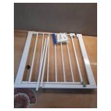 Safety 1st Easy Install Extra Tall & Wide Walk Through Gate, Fits between 29\" and 38\" - Retail: $57