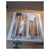 Safety 1st Easy Install Extra Tall & Wide Walk Through Gate, Fits between 29\" and 38\" - Retail: $57