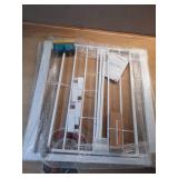 Safety 1st Easy Install Extra Tall & Wide Walk Through Gate, Fits between 29\" and 38\" - Retail: $57