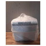 13L Pool Cooler, Insulated Cooler Hard Cooler with Handle, Keeps Drinks Cold Up to 72 Hours, Ice Chest for Soft-Sided Oasis Backyard Above Ground Swimming Pool