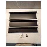 Mounted Wall Shelf Decor- (See pics)