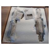 Hunter 13 inch Van Nuys Brushed Nickel 1 Light Pendant Ceiling Light Fixture - Retail: $200