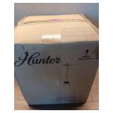 Hunter 13 inch Van Nuys Brushed Nickel 1 Light Pendant Ceiling Light Fixture - Retail: $200