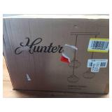 Saddle Creek 3-Light Brushed Nickel Schoolhouse Chandelier with Cased transparent Glass Shades - Retail: $106