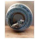 2 in. Dia x 25 ft. Non-Metallic UL Liquid Tight Electrical Conduit Kit with 2 Straight and 2 Angle Fittings Included - Retail: $120