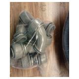 2 in. Dia x 25 ft. Non-Metallic UL Liquid Tight Electrical Conduit Kit with 2 Straight and 2 Angle Fittings Included - Retail: $120