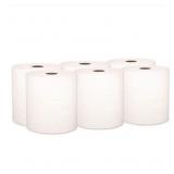Kleenex Essential Plus Hard Roll Towels 1 3/4\" Core White 8\" x 600 ft (6 Rolls per Carton)