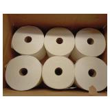 Kleenex Essential Plus Hard Roll Towels 1 3/4\" Core White 8\" x 600 ft (6 Rolls per Carton)