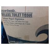 Boardwalk 2-Ply Toilet Tissue, Standard, Septic Safe, White, 4 x 3, 500 Sheets/Roll, 96 Rolls/Carton - Retail: $54