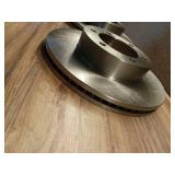 Pack of 2 ,Brake Disc 2-Wheel Set Compatible with Toyota Tacoma 2005-2023, 4Runner 2003-2009, FJ Cruiser 2007-2014 Front and Rear, Plain Surface, Vented, 6 Lugs, 319.02 mm, 4WD, RWD, Pro-Line Series -