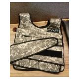 CAP Barbell 40-Pound Adjustable Weighted Vest, Camouflage - Retail: $126