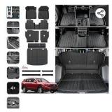 Floor Mats Cargo Mat Set for Honda CRV 2026 2025 2024 2023 Car Mat Accessories(Include Hybrid), All Weather TPE Cargo Liner Door Sill Protectors for CR-V Gas Hybrid(Full Set Mats) - Retail: $120