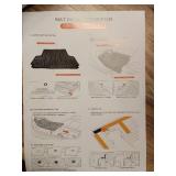 Floor Mats Cargo Mat Set for Honda CRV 2026 2025 2024 2023 Car Mat Accessories(Include Hybrid), All Weather TPE Cargo Liner Door Sill Protectors for CR-V Gas Hybrid(Full Set Mats) - Retail: $120